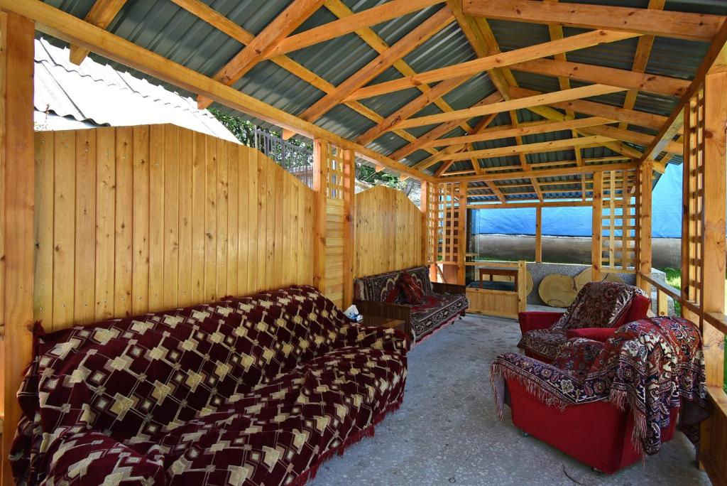 Posezení v ubytování Guest House Arsan