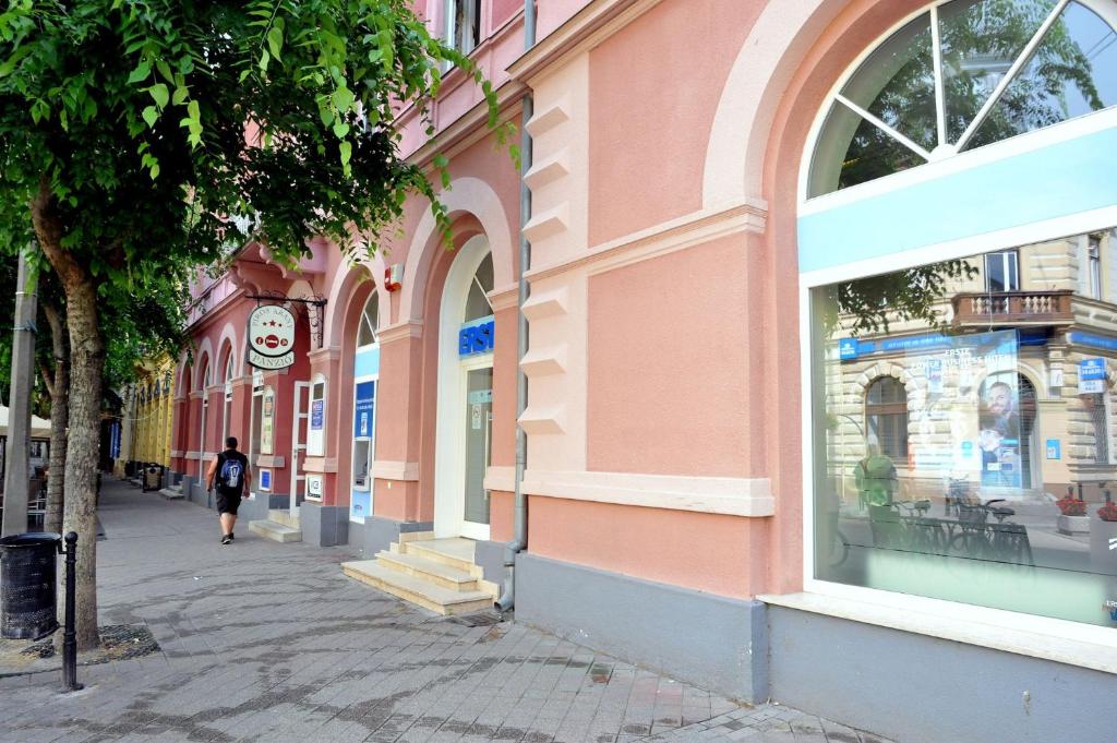 Budova, kde se penzion nachází