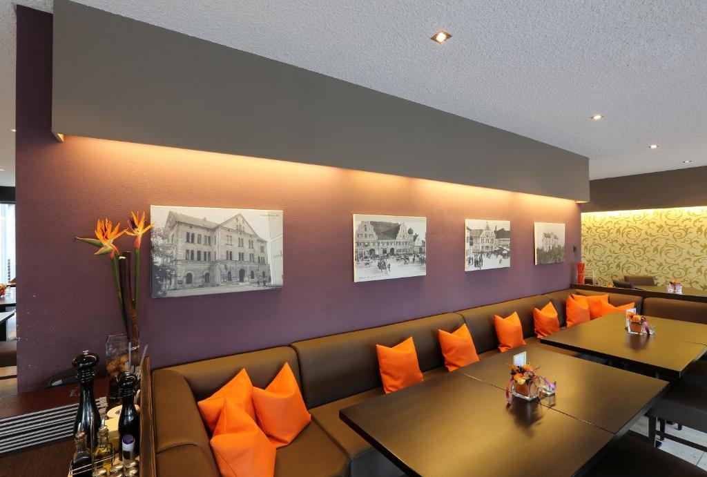 Posezení v ubytování KH Hotel mit Restaurant