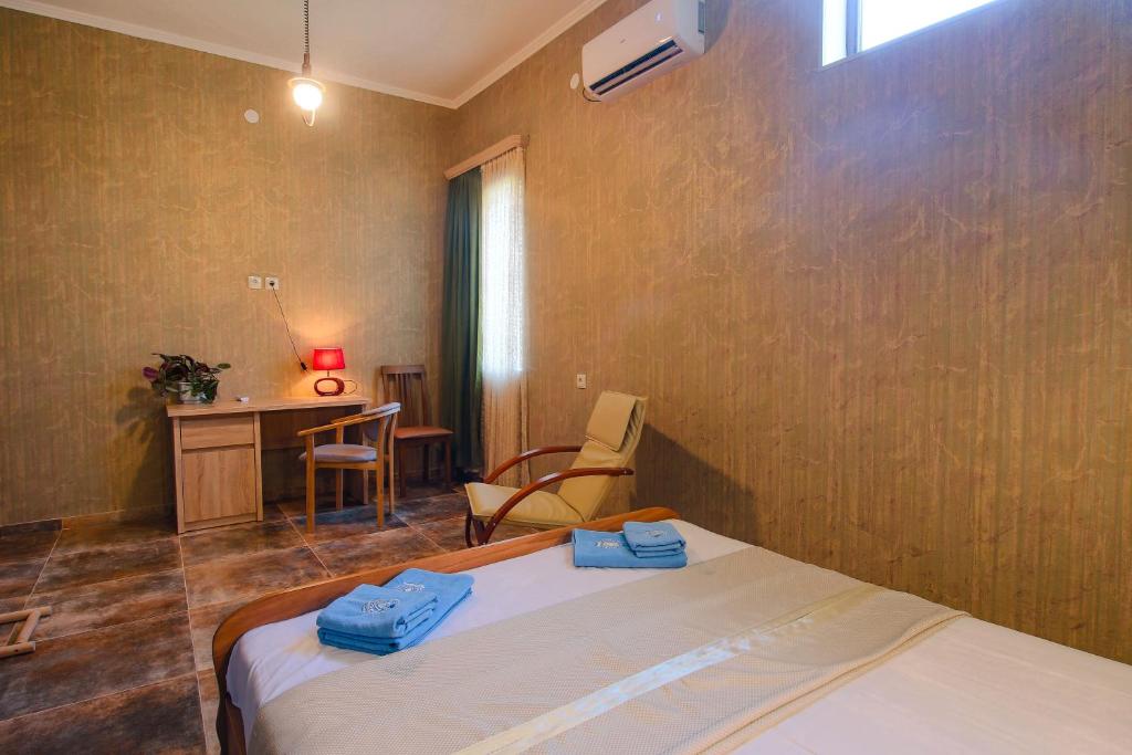 Postel nebo postele na pokoji v ubytování Luca Lili