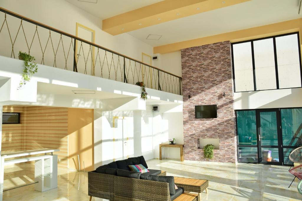 Posezení v ubytování Complex Sportiv Break