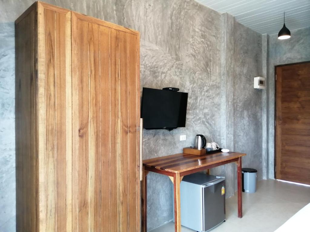 Kuchyň nebo kuchyňský kout v ubytování JR Place