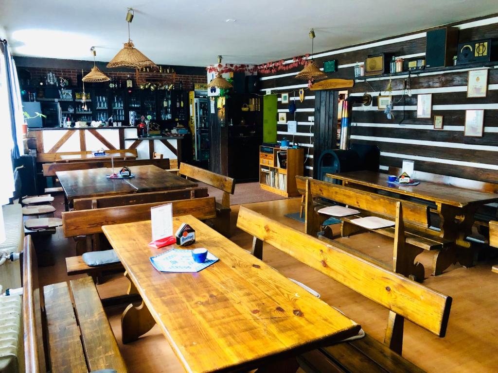 Restaurace v ubytování Penzion horská chata Světlá