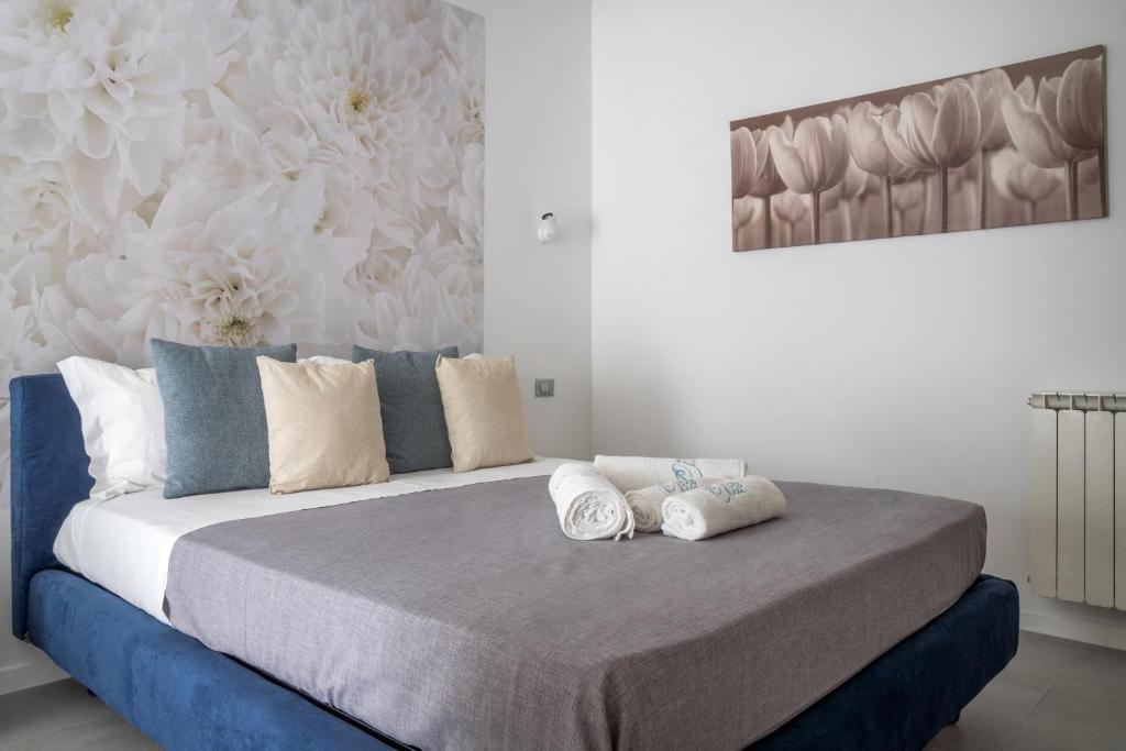 Postel nebo postele na pokoji v ubytování Dimora Chlóe B&B