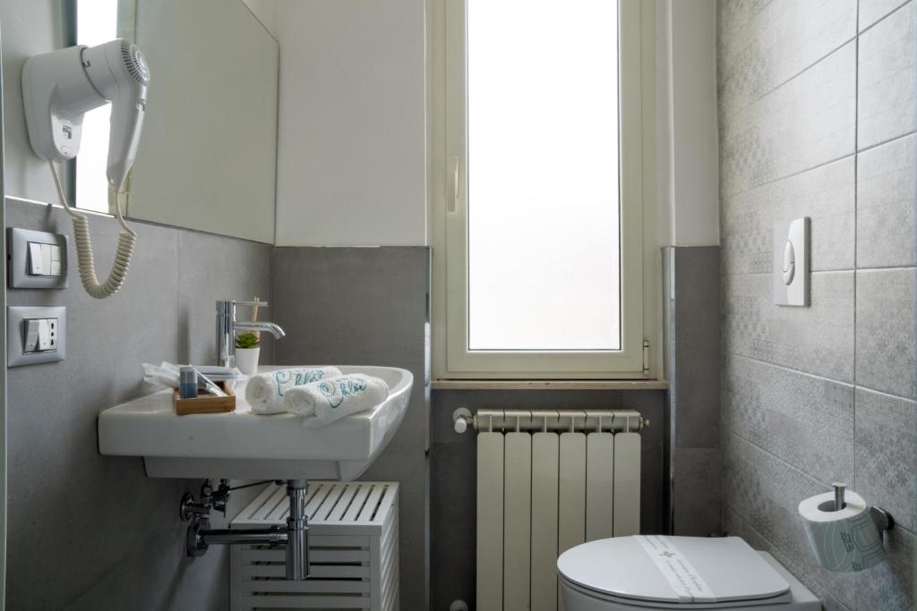 Koupelna v ubytování Dimora Chlóe B&B