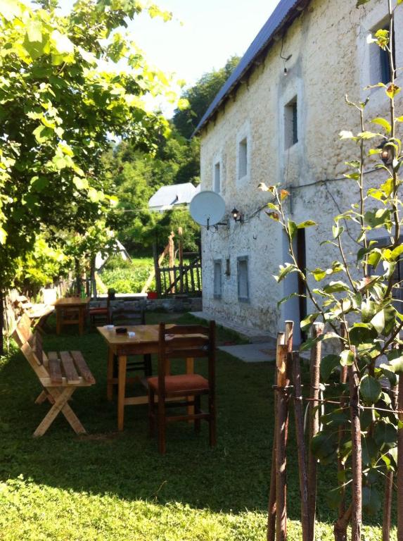 Zahrada ubytování Marash Rrgalla Guesthouse