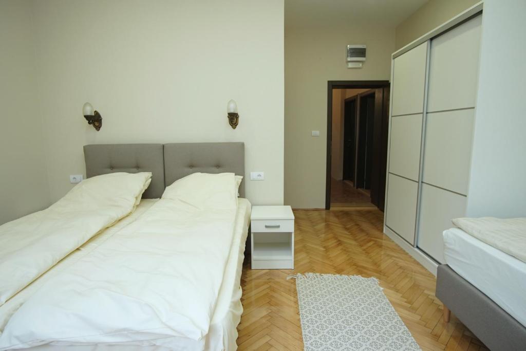 Postel nebo postele na pokoji v ubytování Hacijenda