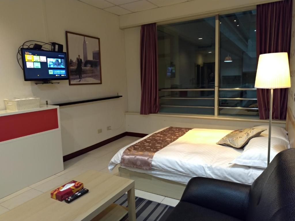 Postel nebo postele na pokoji v ubytování Prague Hostel