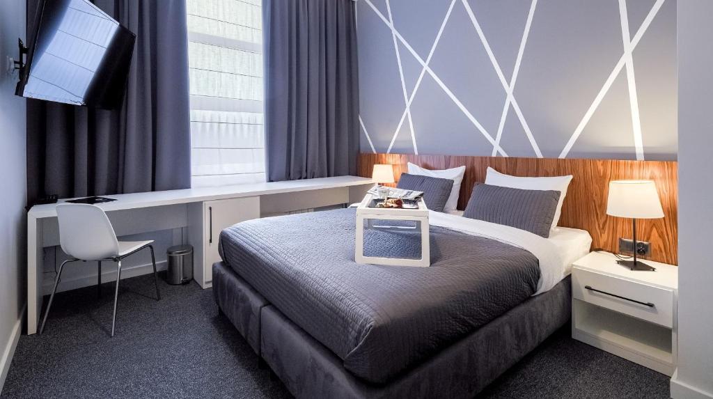 Posteľ alebo postele v izbe v ubytovaní Park Hotel Bydgoszcz