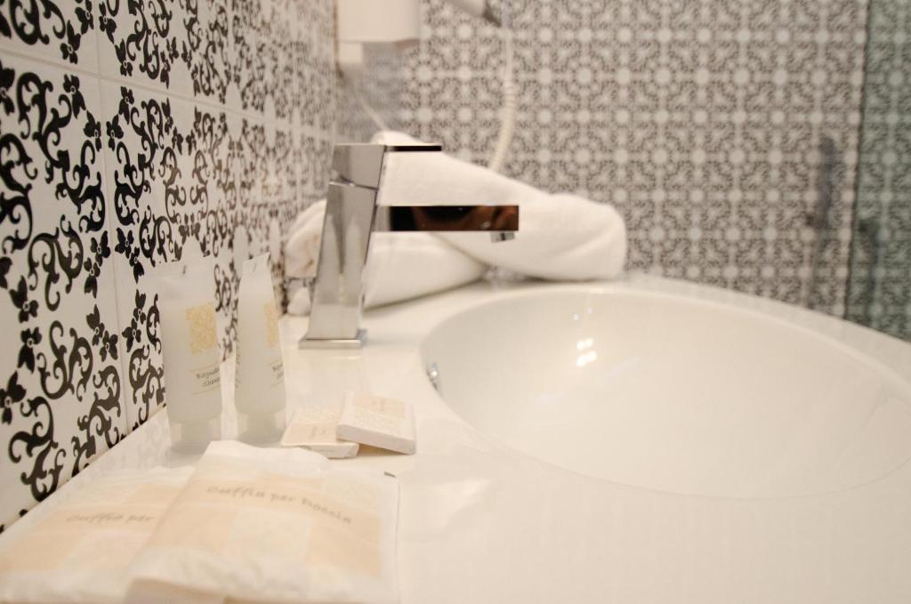 Koupelna v ubytování QuiHotel