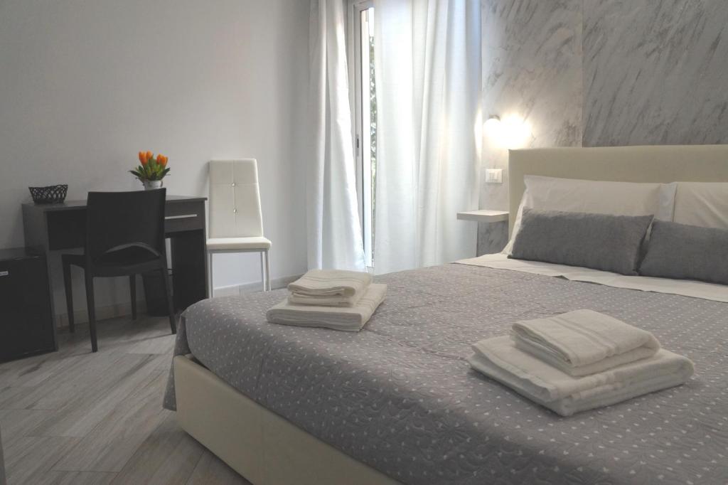 Postel nebo postele na pokoji v ubytování B&B Agrigento da Tony Palermo