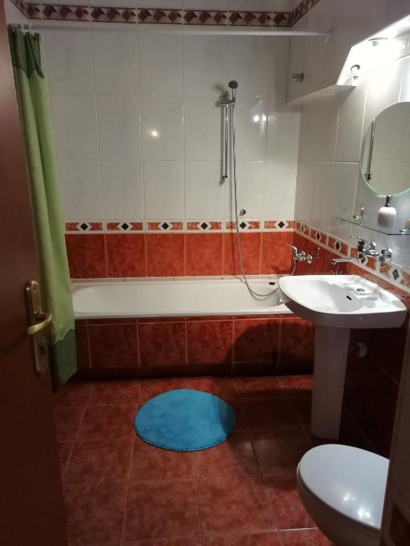 Kúpeľňa v ubytovaní A-Piramida