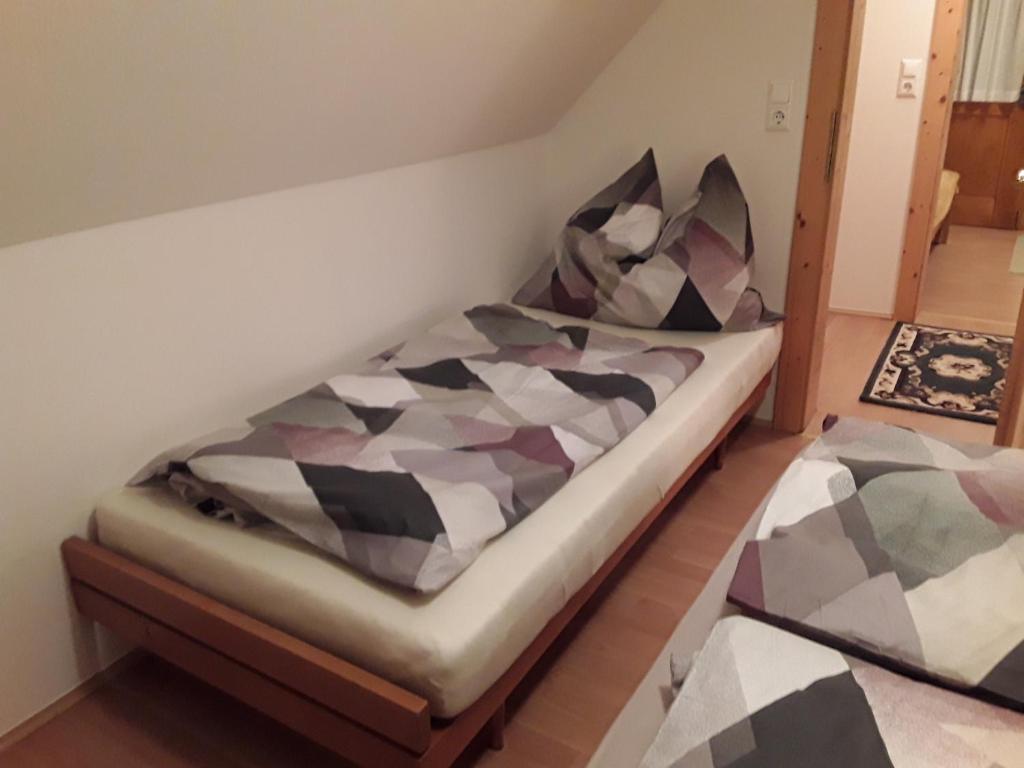 Postel nebo postele na pokoji v ubytování Ferienhaus Bionda