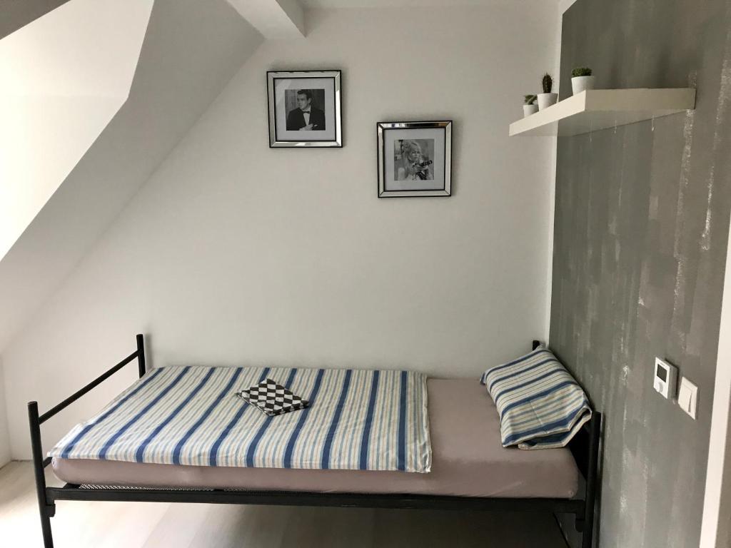Postel nebo postele na pokoji v ubytování B-Hostel