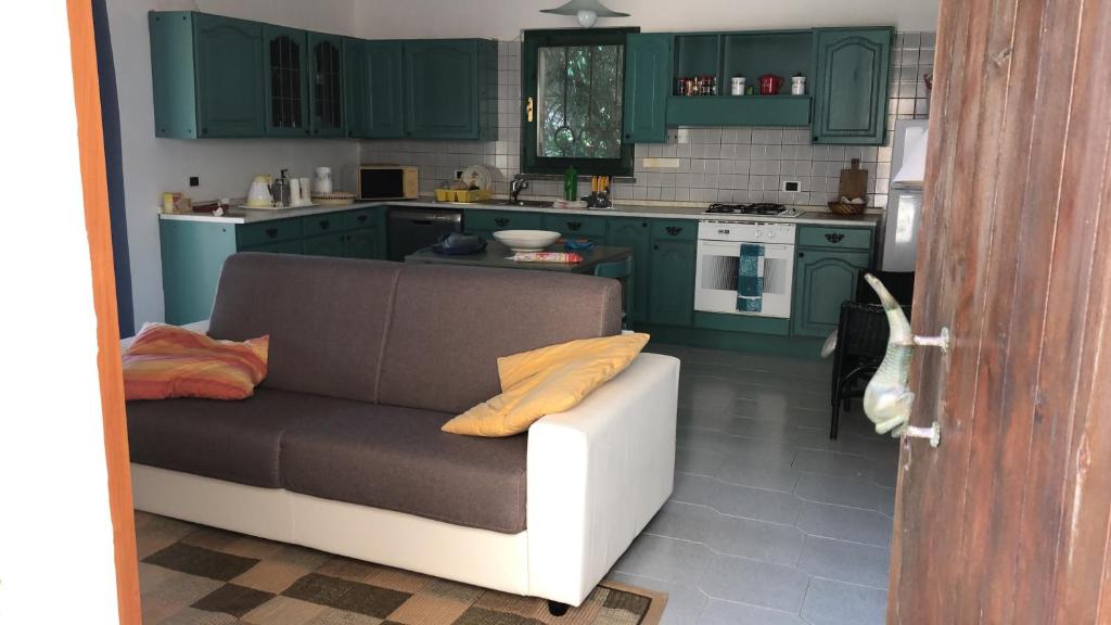 Кухня или мини-кухня в Casa La Pelosa Beach
