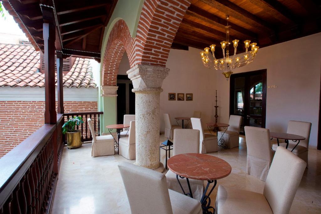 Posezení v ubytování Hotel Capellán de Getsemaní