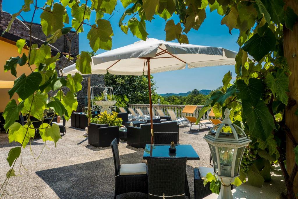 Zahrada ubytování Borgo dei Poeti Romantik Hotel
