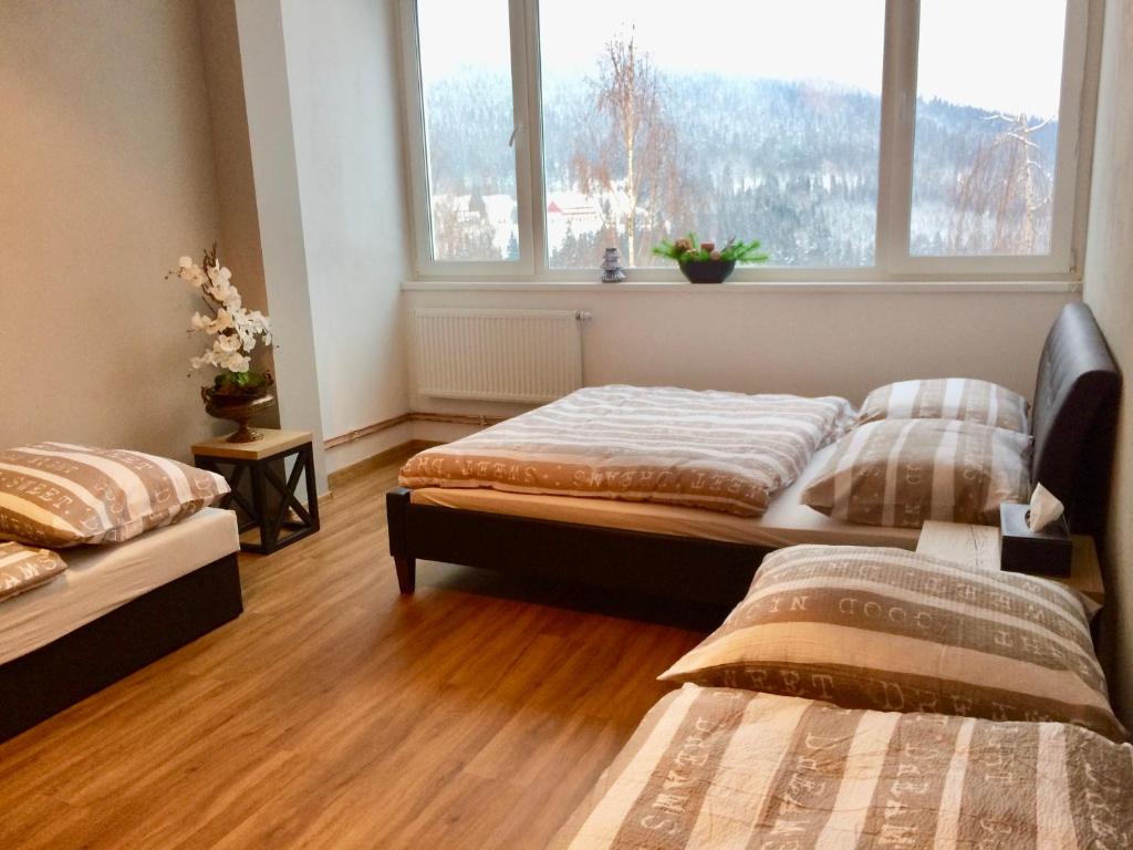 Postel nebo postele na pokoji v ubytování Apartment Elis