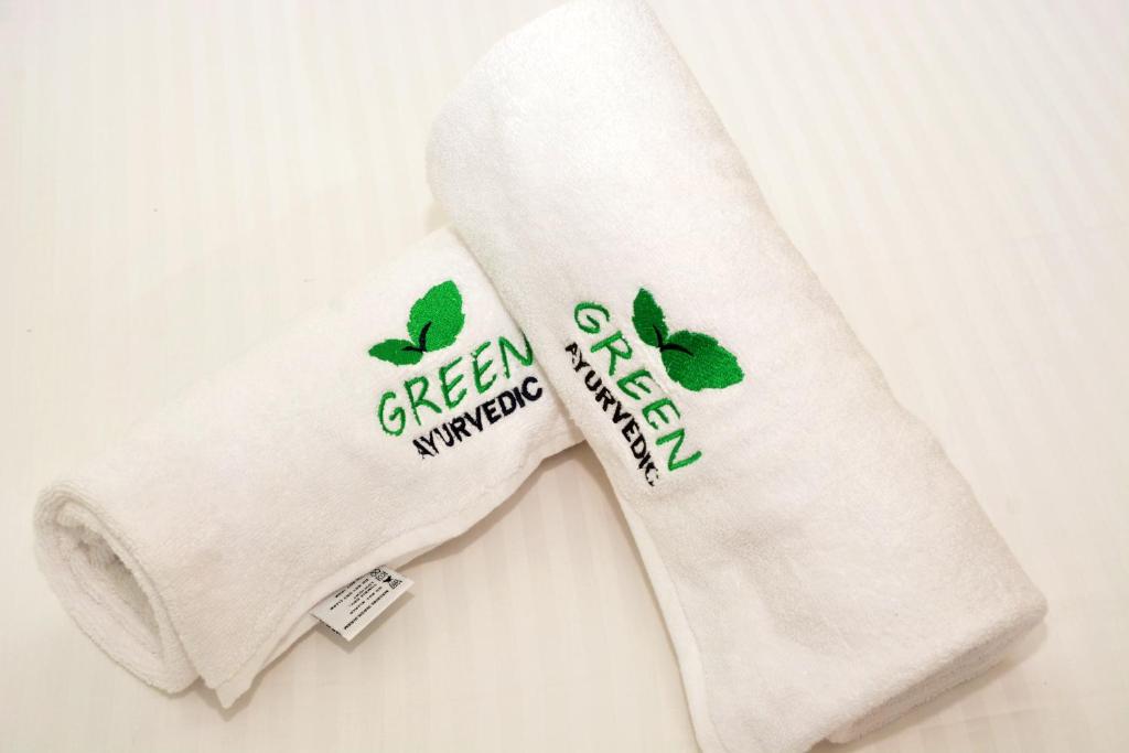 Certifikát, hodnocení, plakát nebo jiný dokument vystavený v ubytování Green Ayurvedic Beach Resort