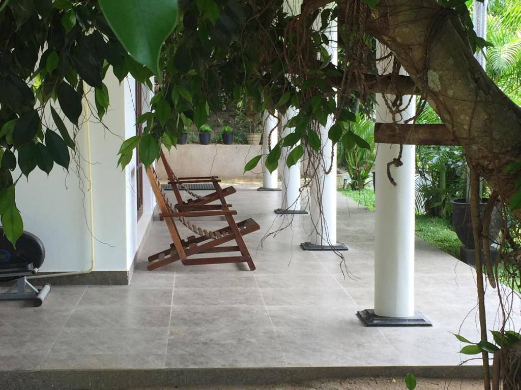 Zahrada ubytování Kandyan Lounge