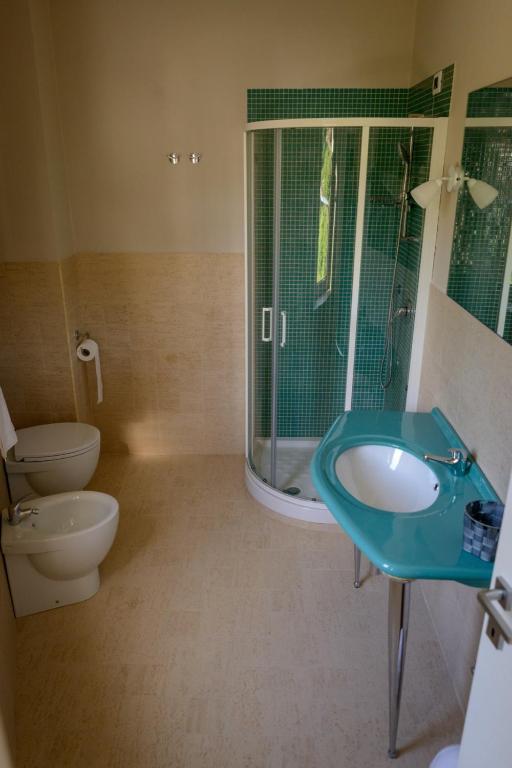 Koupelna v ubytování B&B Civico69