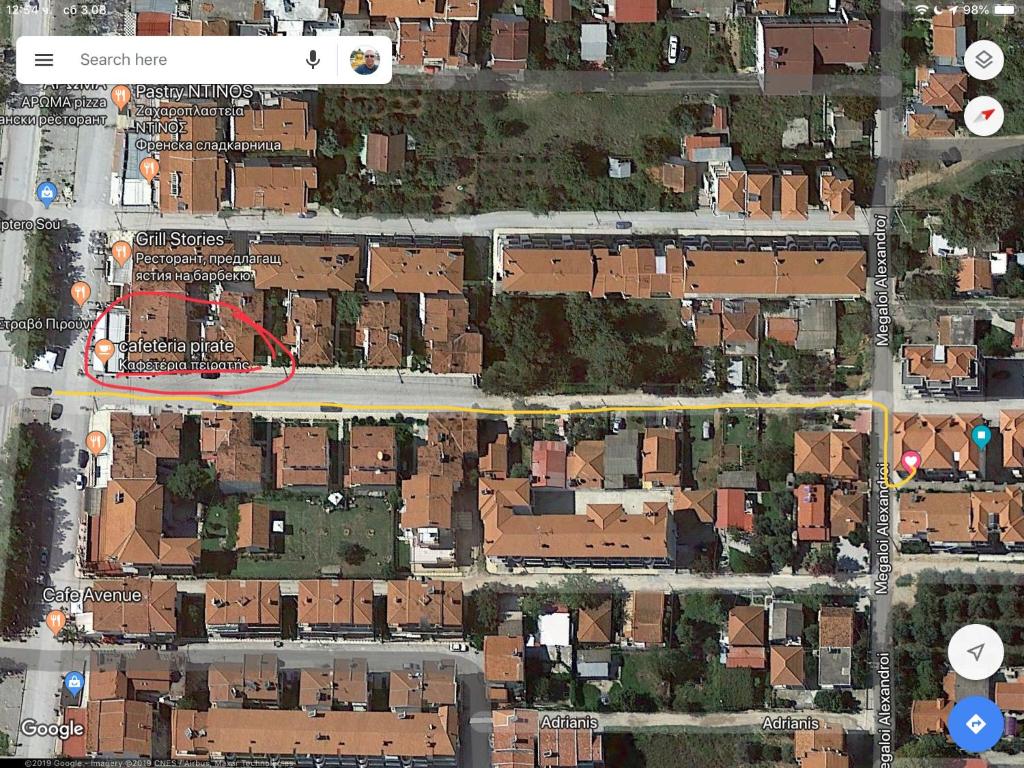 Okolí apartmánu