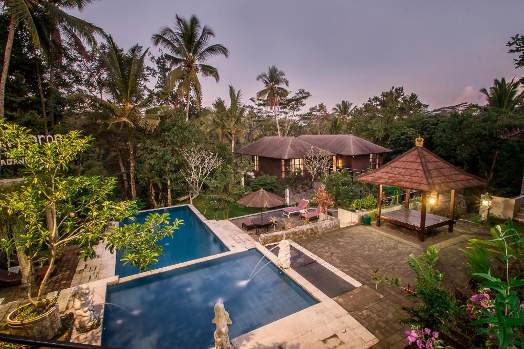 Zahrada ubytování Puri Saron Hotel Madangan - Gianyar