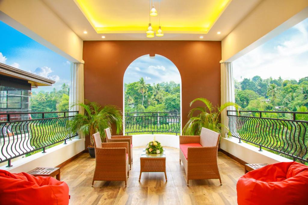 Balkón nebo terasa v ubytování Royal Classic Resort