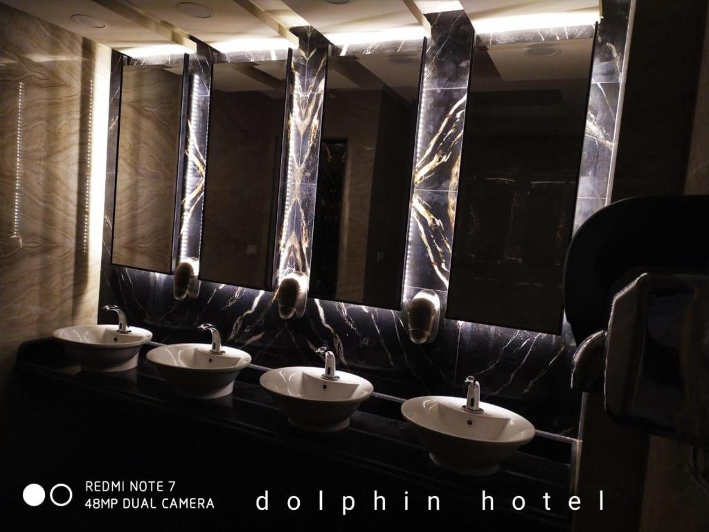 Posezení v ubytování Dolphin Ras El-Bar Hotel