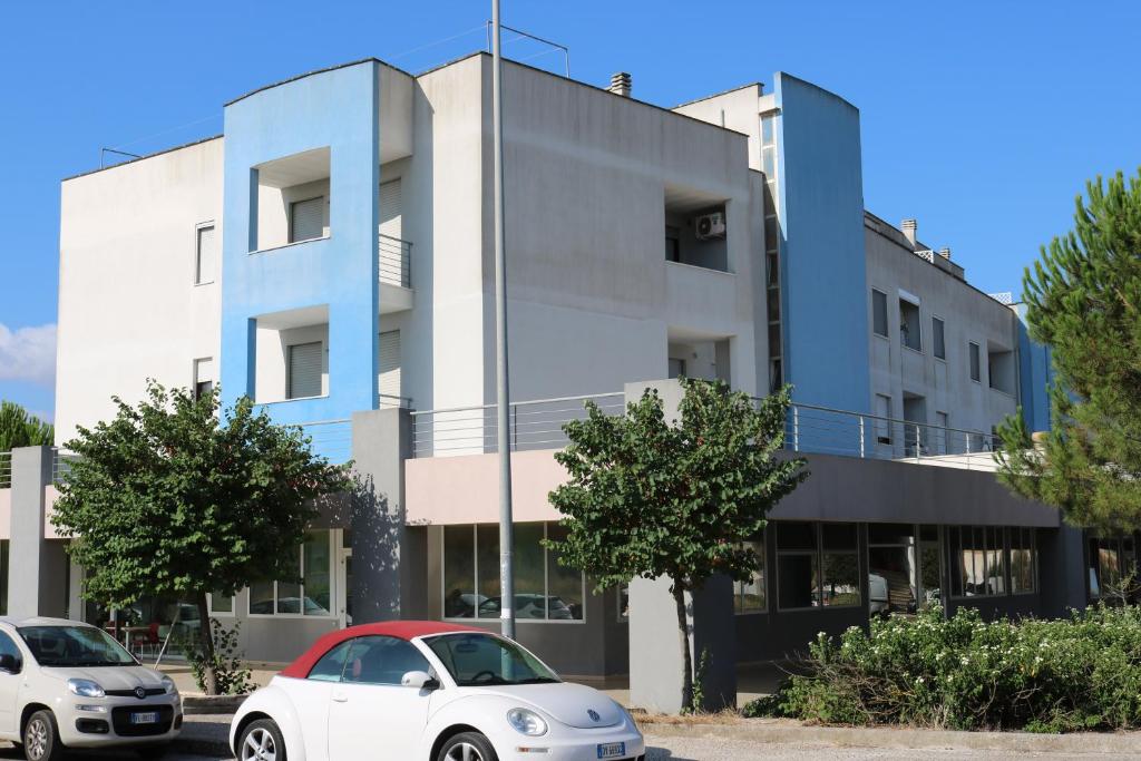 The building in which the holiday home is located