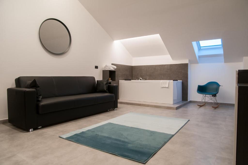 Posezení v ubytování Residence Hotel Moderno