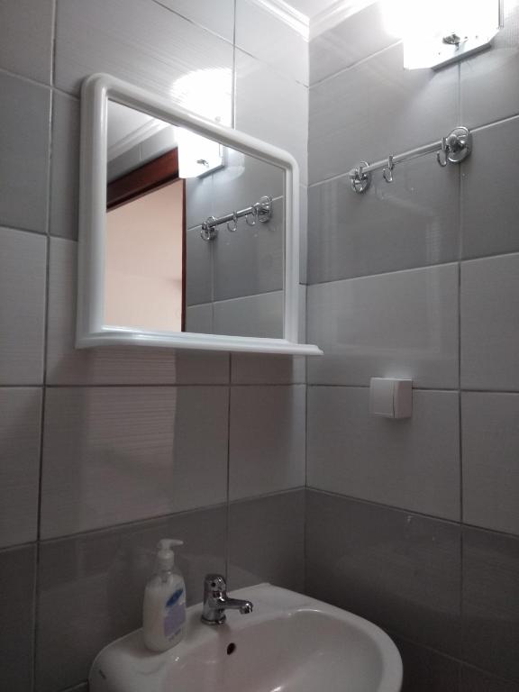 Koupelna v ubytování Guesthouse Mirkovic