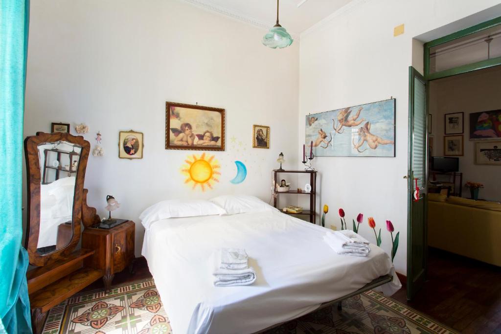Posteľ alebo postele v izbe v ubytovaní Maison Tulip