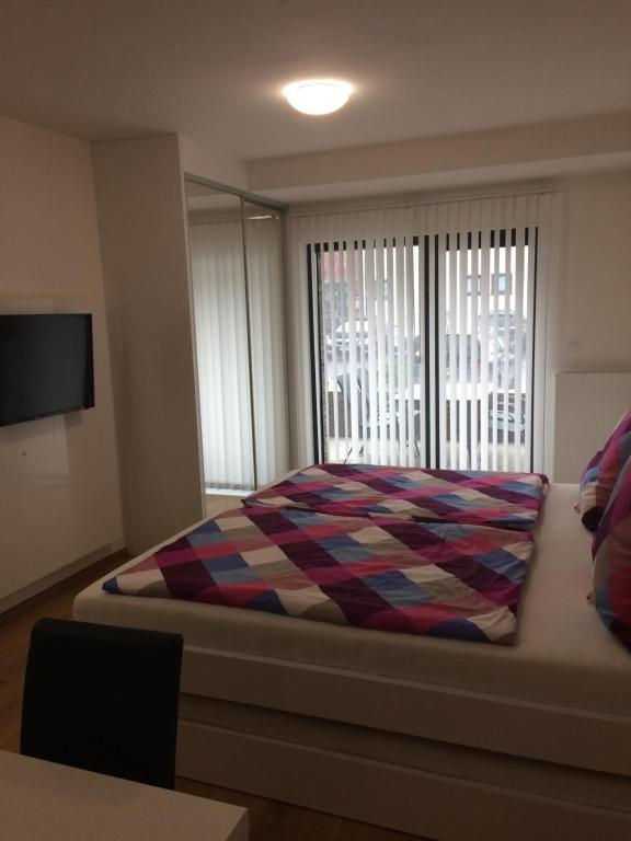 Postel nebo postele na pokoji v ubytování Apartmán Dara