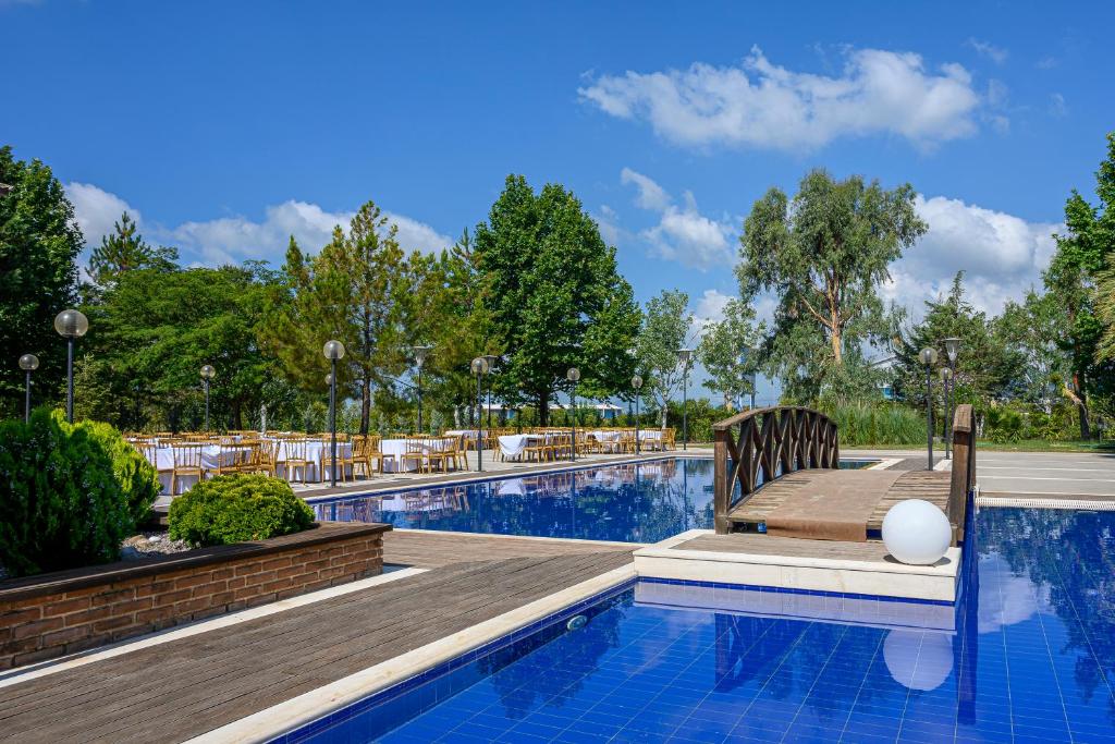 Bazén v ubytování Hotel Vyzantino nebo v jeho okolí