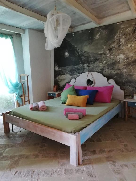 Posteľ alebo postele v izbe v ubytovaní Limonaia in Salento