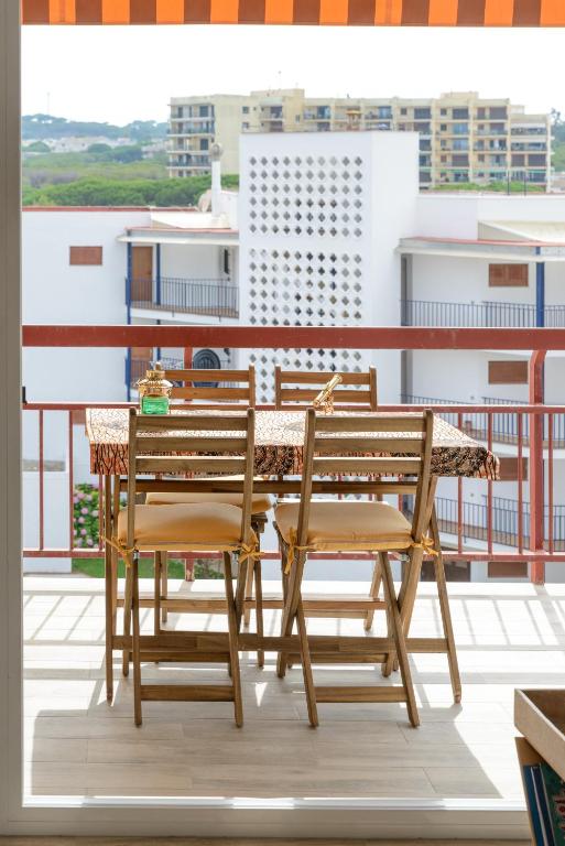 Balkón alebo terasa v ubytovaní Apartamento en la Playa de la Fosca