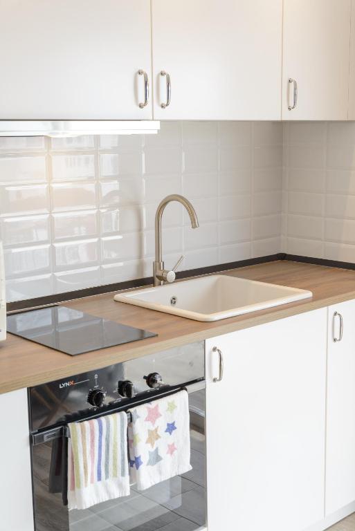 Kuchyňa alebo kuchynka v ubytovaní Apartamento en la Playa de la Fosca