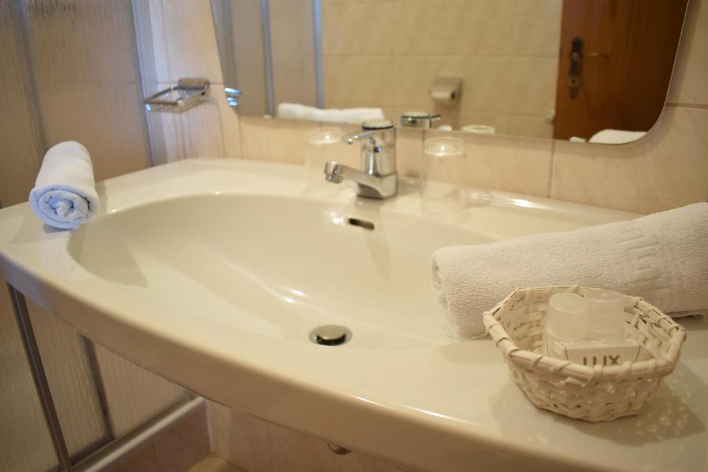 Kúpeľňa v ubytovaní Gasthof Pension Bürger