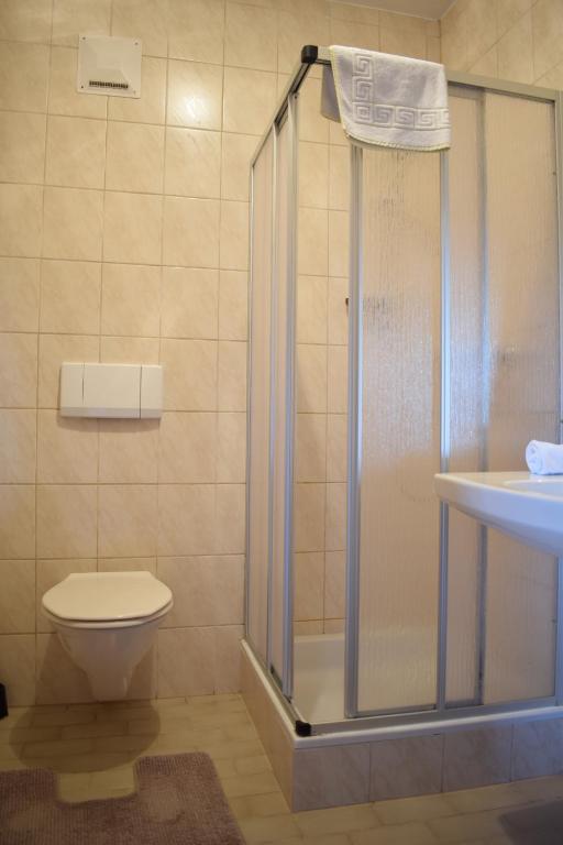 Kúpeľňa v ubytovaní Gasthof Pension Bürger