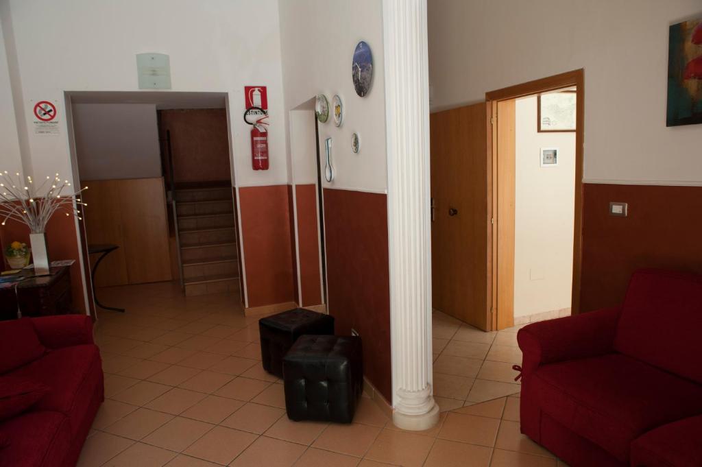 Posezení v ubytování Albergo Perseo