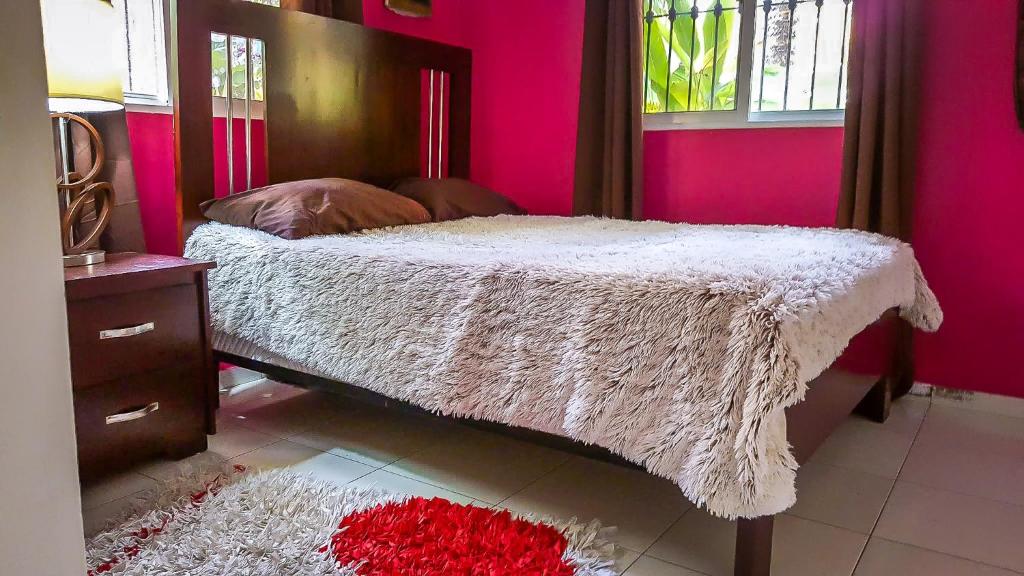 Postel nebo postele na pokoji v ubytování Villa Strelitzia Cabarete