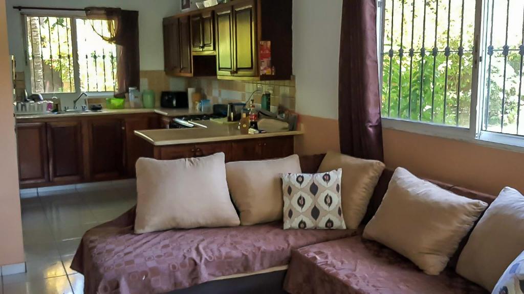 Kuchyň nebo kuchyňský kout v ubytování Villa Strelitzia Cabarete