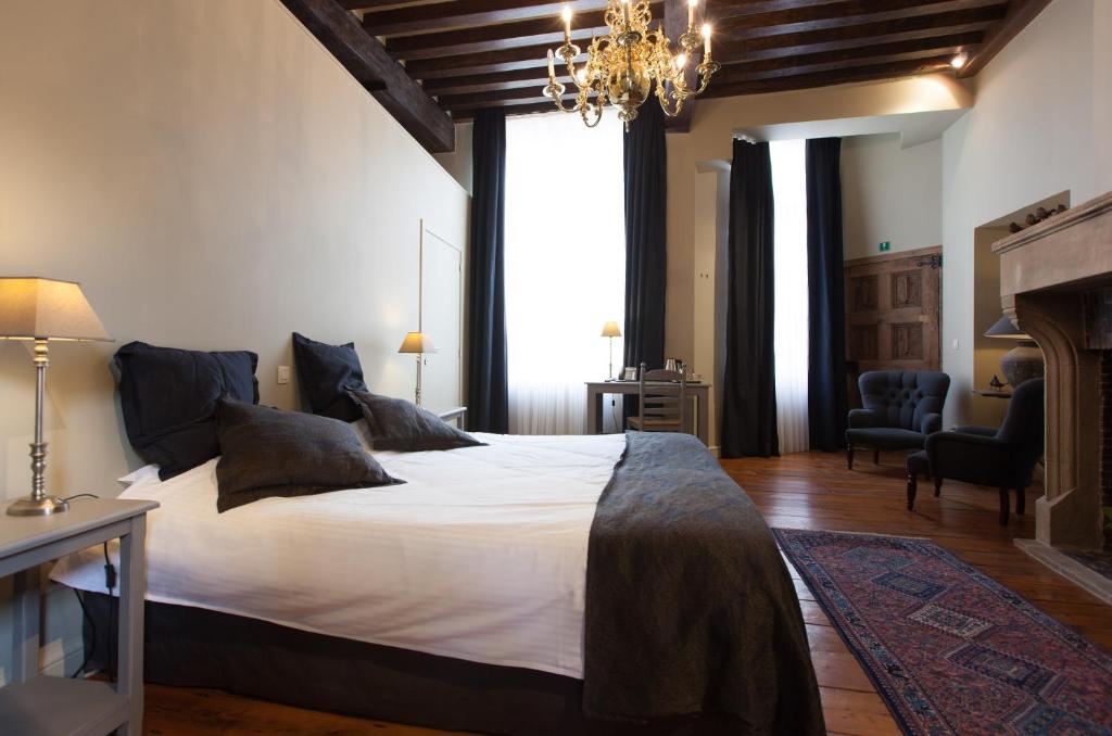 Postel nebo postele na pokoji v ubytování Hotel Boterhuis