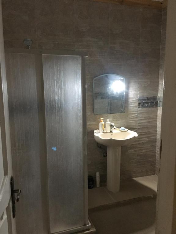 Koupelna v ubytování Bianki vip villa