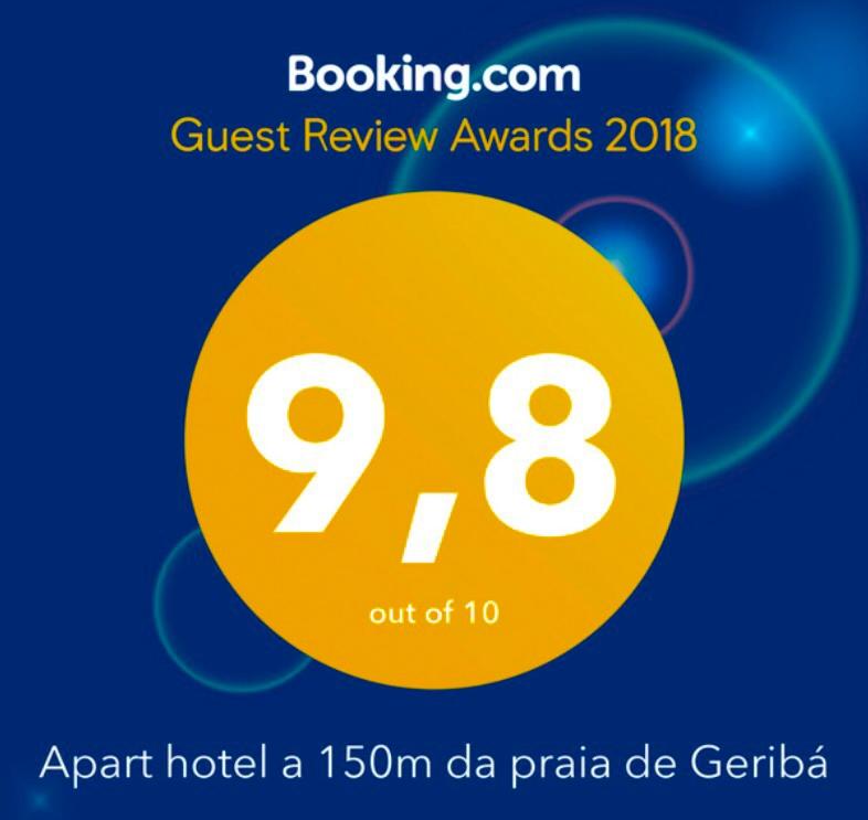  Apart hotel a 150m da praia de Geribá