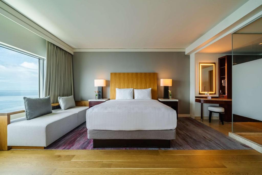 Una cama o camas en una habitación de Hyatt Regency Trinidad