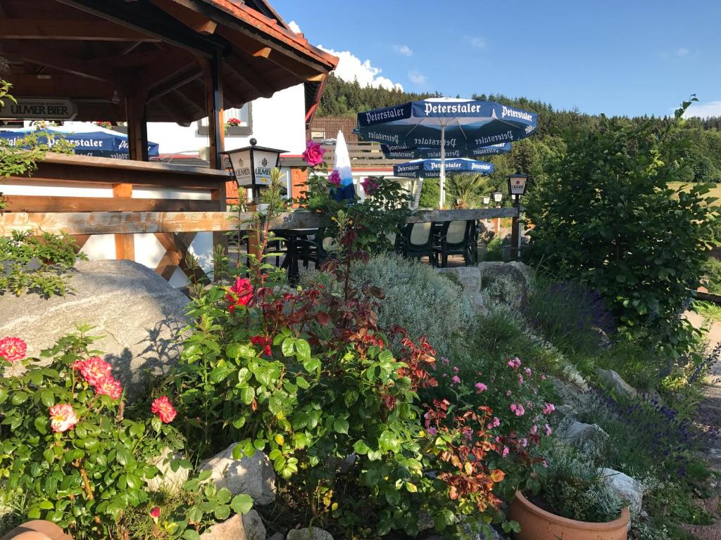 Zahrada ubytování Hotel-Berggasthof Schwarzwaldperle
