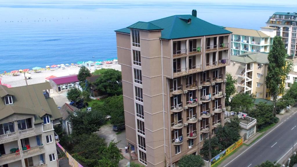 Nespecifikovaný výhled na moře nebo výhled na moře při pohledu z hotelu