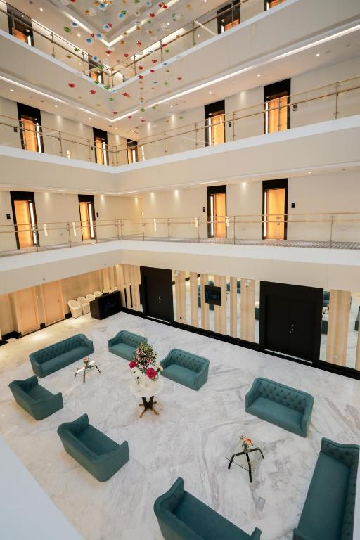 Area soggiorno di VIP Hotel Doha Qatar
